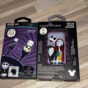 Portable power bank 4,000 mAH type c usb and type c usb charging cable